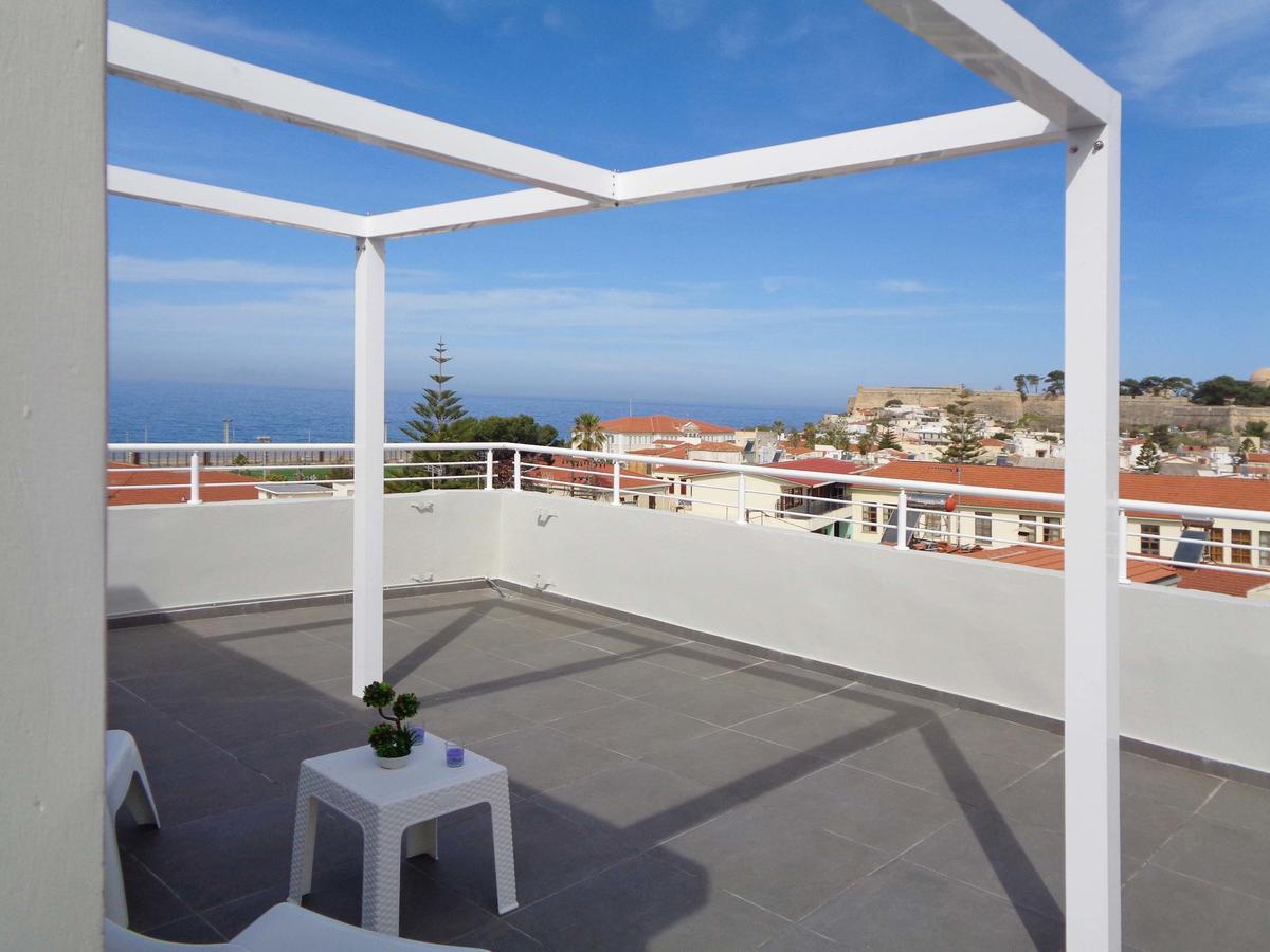 Castle & Sea View Apt Rethymno  ภายนอก รูปภาพ